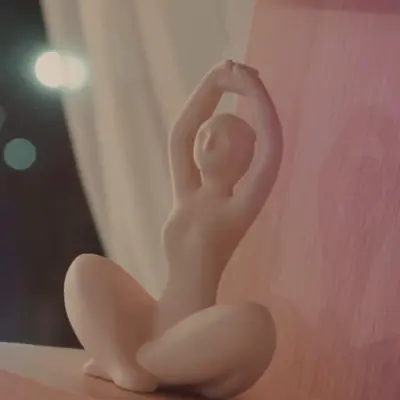 A detail of the studio decor