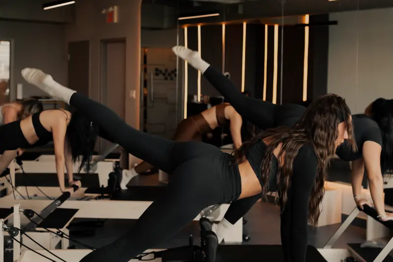 A full Reformer class at Revolve Room